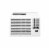 LG LW8021HRSM 7,500 BTU Smart Wi-Fi Cooling/Heating Window Air Conditioner Perspective: front