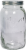 Mason Craft & More Glass Canister - Clear Perspective: front