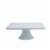 Tabletops Unlimited Porcelain Square Footed Cake Plate Perspective: front