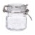 Tabletops Unlimited Mason Craft Mini Glass Clamp Jar Perspective: front