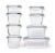 Tabletops Unlimited Glass Food Storage Set Perspective: front