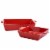 Tabletops Unlimited Mason Ceramic Bakware Set - Red Perspective: front