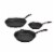 Basic Essentail® Cast Iron Cookware Set Perspective: front