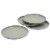 Tabletops Unlimited Smart Planet Dinner Plate - Gray Perspective: front