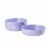 Tabletops Unlimited Gallery Recycled Plastic Dinner Bowls - Lilac Perspective: front