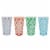 Tabletops Unlimited Gallery Checkered Highball Glasses - Assorted Perspective: front