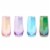 Tabletops Unlimited Gallery Iridescent 9.5oz Stemless Champagne Flute - Assorted Perspective: front