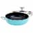 Infuse 3 Quart Caldero - Aqua Perspective: front