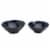 Infuse 2-Piece Nested Melamine Bowl Set - Navy Perspective: front