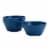Smart Planet Navy Bamboo Fiber Cereal Bowls Perspective: front