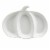 Tabletops Unlimited Gallery Figural Pumpkin 3 Section Platter Perspective: front