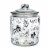 Tabletops Gallery Glass Apothecary Jar - Cats Perspective: front