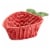 Tabletops Gallery Fruity Strawberry Plastic Woven Basket Perspective: front