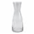 Tabletops Gallery Carrara Glass Carafe Perspective: front