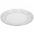 Tabletops Gallery Carrara Matte Melamine Dinner Plate Perspective: front