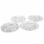 Tabletops Gallery Carrara Melamine Salad Plates Perspective: front
