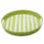 Tabletops Gallery Fruity Bamboo Melamine Round Tray With Handles Perspective: front