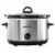 Crock-Pot® 4.5 Quart Manual Slow Cooker Stainless Steel Perspective: front