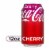 Coca-Cola® Cherry Soda Can Perspective: front