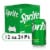 Sprite® Lemon Lime Caffeine Free Soda Cans Perspective: front