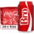 Coca-Cola Original Taste Soda Can Perspective: front