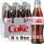 Diet Coke® Soda Glass Bottles Perspective: front