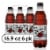 Barq'S® Root Beer Soda Bottles Perspective: front