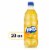 Fanta® Pineapple Caffeine Free Soda Bottle Perspective: front