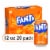 Fanta® Orange Caffeine Free Soda Cans Perspective: front