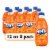 Fanta® Orange Caffeine Free Soda Bottles Perspective: front