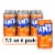 Fanta® Orange Caffeine Free Soda Cans Perspective: front