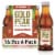 Gold Peak Unsweetened Black Iced Tea Drink Perspective: front