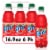 Fanta® Strawberry Caffeine Free Soda Bottles Perspective: front