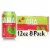 AHA Lime + Watermelon Sparkling Water Perspective: front