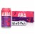 AHA® Raspberry Acai Flavored Sparkling Water Cans Perspective: front