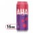 AHA® Raspberry Acai Flavored Sparkling Water Can Perspective: front
