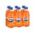 Fanta® Orange Caffeine Free Soda Bottles Perspective: front