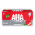 Aha® Caffeinated Sparkling Water Fuji Apple + White Tea Cans Perspective: front
