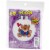 Janlynn/Kid Stitch Stamped Cross Stitch Kit 3  Round-Bear & Balloon Perspective: front