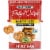 Snack Factory Everything Pretzel Crisps 14 OZ Party Size Bag Perspective: front