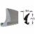 Prime-Line .190 x .470 x 200 Ft. Glass Glazing Spline P7777 Perspective: front