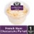 Our Specialty French Style Cheesecake Parfait Cup Perspective: front