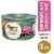 Purina Fancy Feast Medleys Shredded Wet Cat Food Wild Salmon Fare in Savory Broth Perspective: front