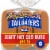 Rainbo Tailgaters Giant Hot Dog Buns Perspective: front