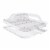 Dish Rack Set, Clear Perspective: front