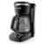 BLACK + DECKER 12-Cup Programmable Coffee Maker - Black Perspective: front