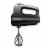 BLACK + DECKER Plus Decker Helix Performance Hand Mixer- Black & Silver Perspective: front