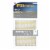 Filtrete™ Basic Dust and Lint Furnace AC Air Filter 300 MPR Perspective: front