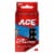 Ace Black Compression Elastic Bandage with Metal Clips - 3 Inch Perspective: front
