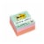 Post-it Mini Cube Sticky Notes - Wave Pink Perspective: front
